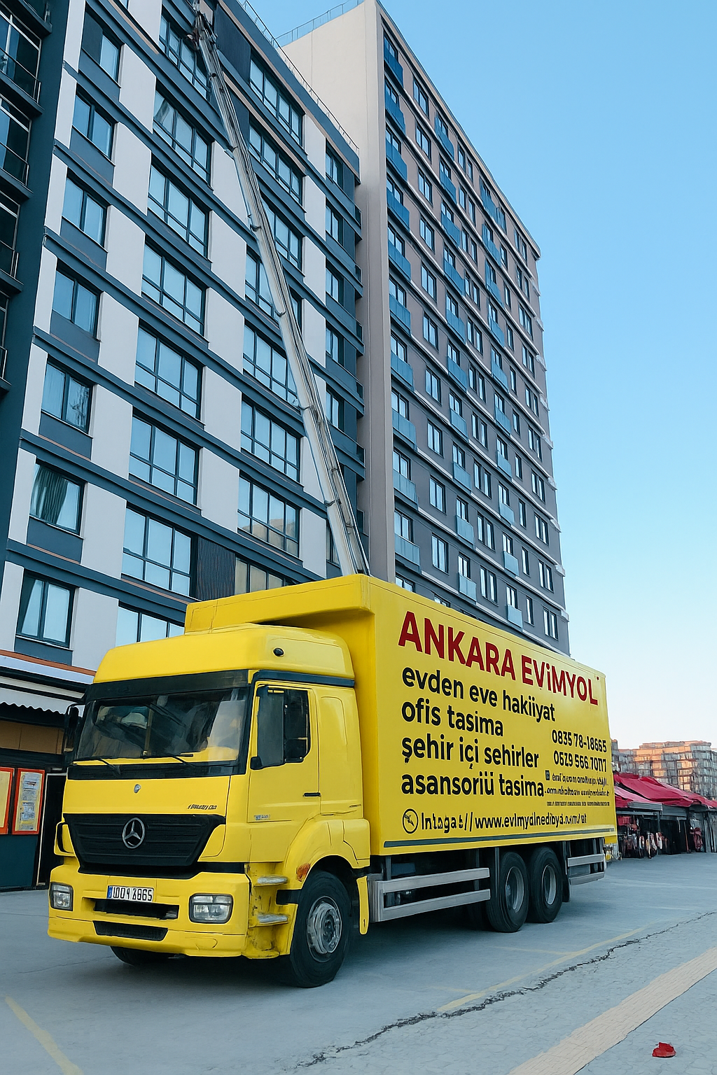 Yüksek katların çözüm ortağı asansörlü taşıma